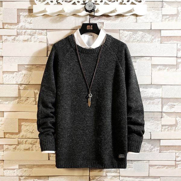 2021 new sweaters men's black long sleeves autumn winter knitted o-neck plus oversize 5xl fsxk, White;black
2021 new sweaters men's black long sleeves autumn winter knitted o-neck plus oversize 5xl fsxk, White;black