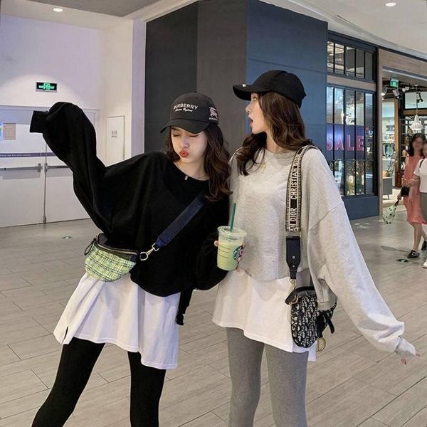 summer clothes for women girl student korean loose 2021 new two piece set sweater casual leggings 2 piece set women tide, Gray
summer clothes for women girl student korean loose 2021 new two piece set sweater casual leggings 2 piece set women tide, Gray