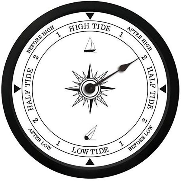 wall clocks white tide indicator clock 12"
wall clocks white tide indicator clock 12"