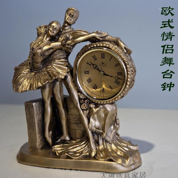 european resin clock, living room handicraft ornaments, lovers dance, bedroom bedside table, silent desk clock & table clocks1
european resin clock, living room handicraft ornaments, lovers dance, bedroom bedside table, silent desk clock & table clocks1