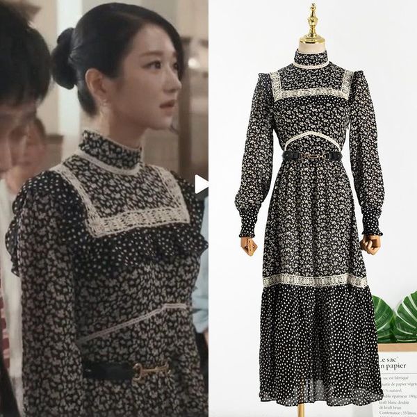 casual dresses kpop seo yea ji summer fashion elegant long sleeved slim dress women party temperament wave point splice floral, Black;gray
casual dresses kpop seo yea ji summer fashion elegant long sleeved slim dress women party temperament wave point splice floral, Black;gray