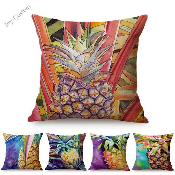 cushion/decorative pillow tropical fruits pineapple dark color watercolor home decoration sofa cushion cover yellow ananas painting square
cushion/decorative pillow tropical fruits pineapple dark color watercolor home decoration sofa cushion cover yellow ananas painting square