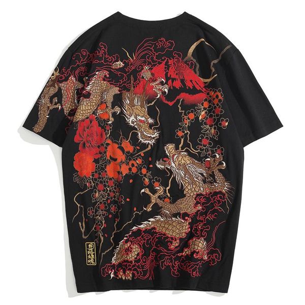 men's t-shirts japanese tide brand embroidery long fu shi painted mount fuji yokosuka personality chinese style short-sleeved t-shirt m, White;black
men's t-shirts japanese tide brand embroidery long fu shi painted mount fuji yokosuka personality chinese style short-sleeved t-shirt m, White;black