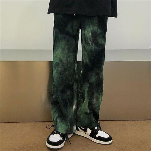 hip hop tie dye fashion women capri casual retro corduroy streetwear korean loose straight wide legs ladies trouser, Black;white
hip hop tie dye fashion women capri casual retro corduroy streetwear korean loose straight wide legs ladies trouser, Black;white