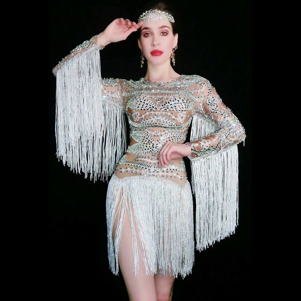 flashing silver rhinestones fringes bodysuit stage show wear women birthday prom party outfit bar singer dancer dance costume, Black;red
flashing silver rhinestones fringes bodysuit stage show wear women birthday prom party outfit bar singer dancer dance costume, Black;red