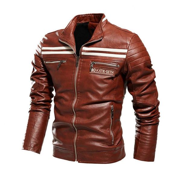 men's fur & faux mcikkny men fleec lined leather jackets coats motorcycle pu outwear for male size l-3xl, Black
men's fur & faux mcikkny men fleec lined leather jackets coats motorcycle pu outwear for male size l-3xl, Black