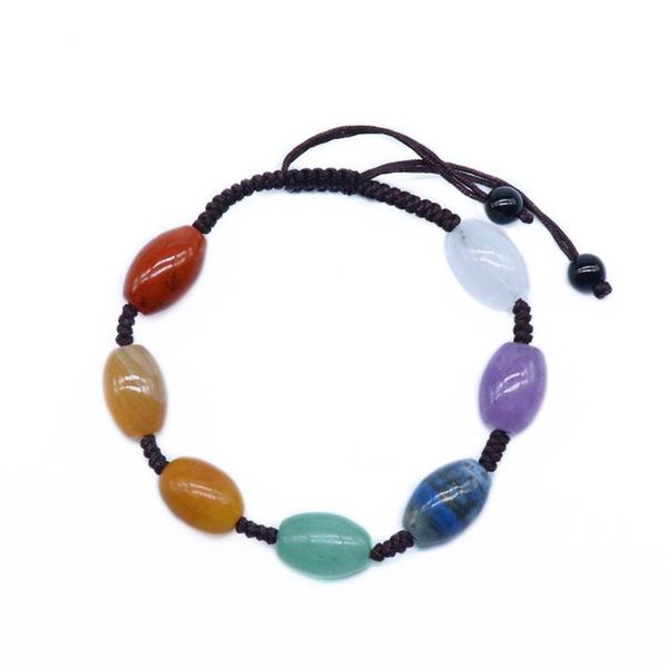 wholesale 10 pcs handmade weave 7 colors quartz stone beads elastic bracelet for gift healing chakra jewelry, Black
wholesale 10 pcs handmade weave 7 colors quartz stone beads elastic bracelet for gift healing chakra jewelry, Black