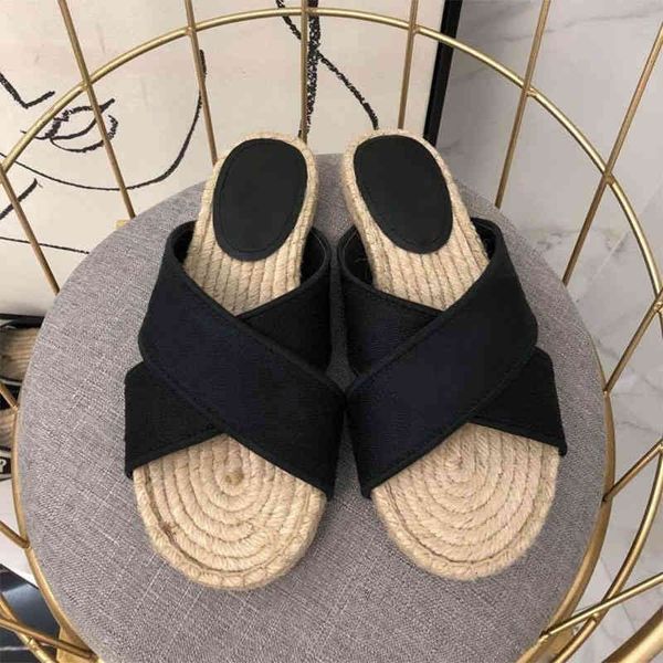 designers women straw slippers canvas embroidery cross sandal hemp jute soled flip flop summer beach slides ladies brand sandals, Black
designers women straw slippers canvas embroidery cross sandal hemp jute soled flip flop summer beach slides ladies brand sandals, Black