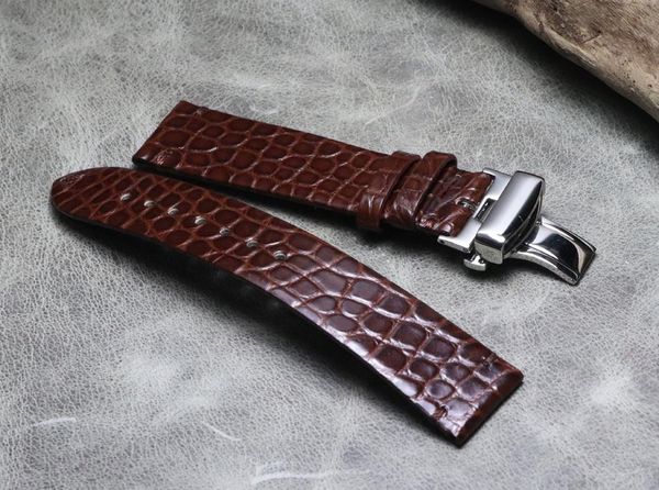 watch bands the brown black thin section 18 19 20 21 22 mm real crocodile leather straps luxury upscale handmade universal watchbands, Black;brown
watch bands the brown black thin section 18 19 20 21 22 mm real crocodile leather straps luxury upscale handmade universal watchbands, Black;brown