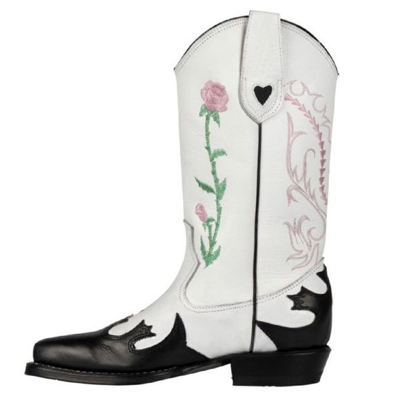 boots 2021 color match mid-calf embroider flowers western cowboy fashion women block heels point lady shoes modern, Black
boots 2021 color match mid-calf embroider flowers western cowboy fashion women block heels point lady shoes modern, Black