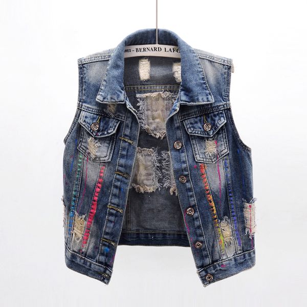 summer fashion diamond sequins short denim women casual waistcoat plus size slim sleeveless jacket holes jeans vest female wmsj, Black;white
summer fashion diamond sequins short denim women casual waistcoat plus size slim sleeveless jacket holes jeans vest female wmsj, Black;white