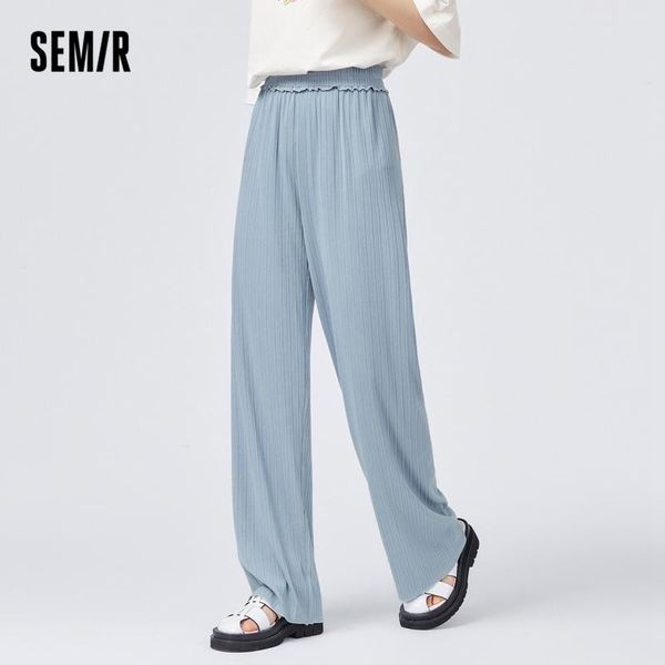 women's pants & capris semir casual women drape wide-leg stretch thin bud trousers 2021 summer fashion high-waist loose, Black;white
women's pants & capris semir casual women drape wide-leg stretch thin bud trousers 2021 summer fashion high-waist loose, Black;white
