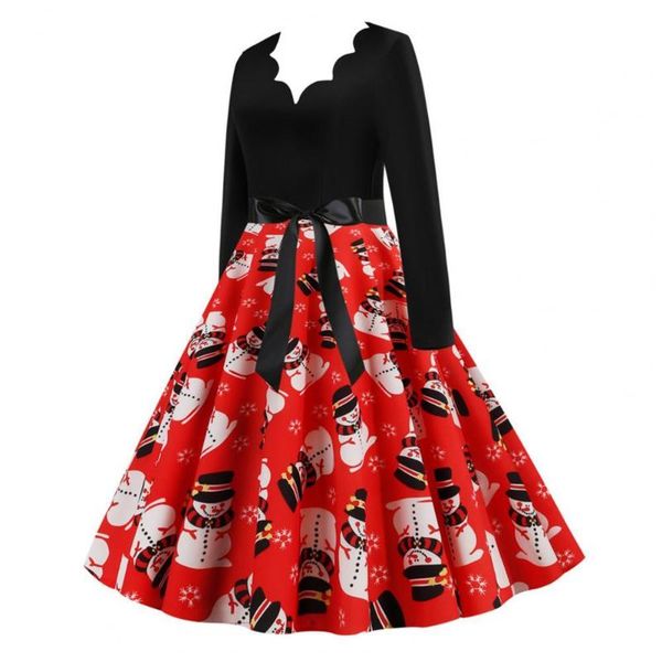 casual dresses winter dress snowman square neck female waist tied lace-up zipper for festival, Black;gray
casual dresses winter dress snowman square neck female waist tied lace-up zipper for festival, Black;gray