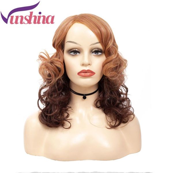 synthetic wigs vunshina curly blonde brown ombre wig for black women long curls colored false hair natural fiber heat resistant
synthetic wigs vunshina curly blonde brown ombre wig for black women long curls colored false hair natural fiber heat resistant