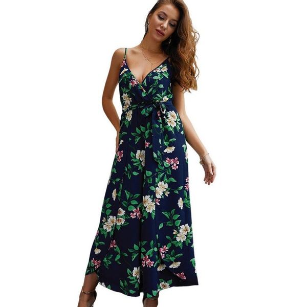 women's jumpsuits & rompers 2021 floral print women v neck split spaghetti strap long overalls summer beach loose female jumpsuit, Black;white
women's jumpsuits & rompers 2021 floral print women v neck split spaghetti strap long overalls summer beach loose female jumpsuit, Black;white