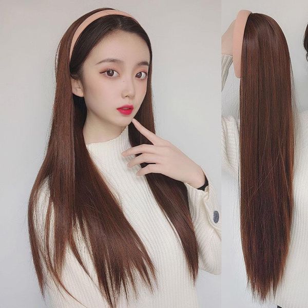 beanie/skull caps cap with hair long straight fake hat wig synthetic extensions natural hairpiece for women, Blue;gray
beanie/skull caps cap with hair long straight fake hat wig synthetic extensions natural hairpiece for women, Blue;gray