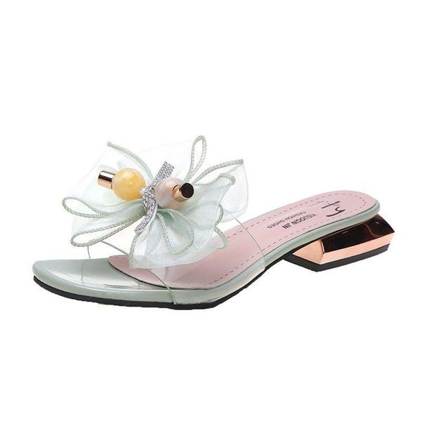 string bead transparent slippers women shoes woman mules 2021 new fashion ladies slippers bow knot summer mid heels slides, Black
string bead transparent slippers women shoes woman mules 2021 new fashion ladies slippers bow knot summer mid heels slides, Black
