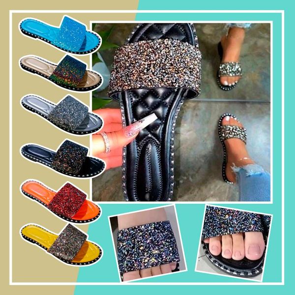 slippers roman sandals summer women's mid platform sequin glitter indoor and outdoor ladies, Black
slippers roman sandals summer women's mid platform sequin glitter indoor and outdoor ladies, Black