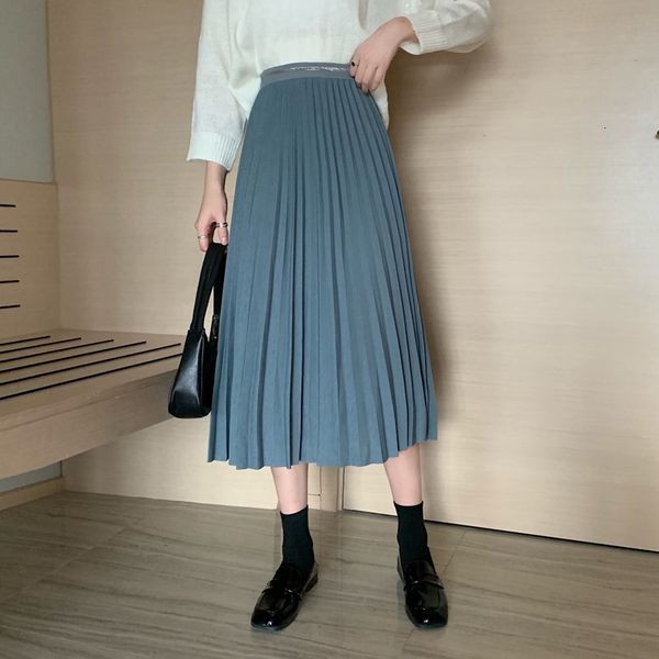 2021 summer fashinew solid color high waist thin plied all-match female multicolored skirt #5935 nbaz, Black
2021 summer fashinew solid color high waist thin plied all-match female multicolored skirt #5935 nbaz, Black