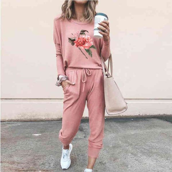 women's two piece pants ladies long sleeve leisure suit, european and american women's clothes in solid color loose for spring aut, White
women's two piece pants ladies long sleeve leisure suit, european and american women's clothes in solid color loose for spring aut, White