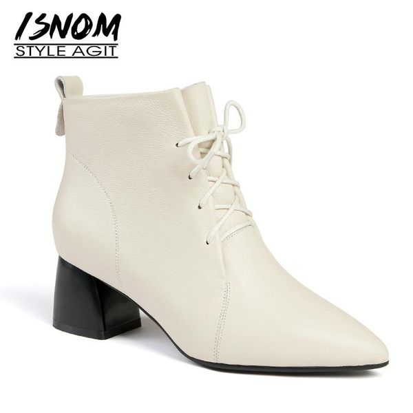 boots isnom high heels ankle women genuine leather boot pointed toe shoes female fashion office ladies winter 2021, Black
boots isnom high heels ankle women genuine leather boot pointed toe shoes female fashion office ladies winter 2021, Black