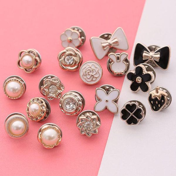 pins, brooches fashion jewelry button brooch set imitation pearl rhinestones pin coat clothes accessories for women gifts, Gray
pins, brooches fashion jewelry button brooch set imitation pearl rhinestones pin coat clothes accessories for women gifts, Gray