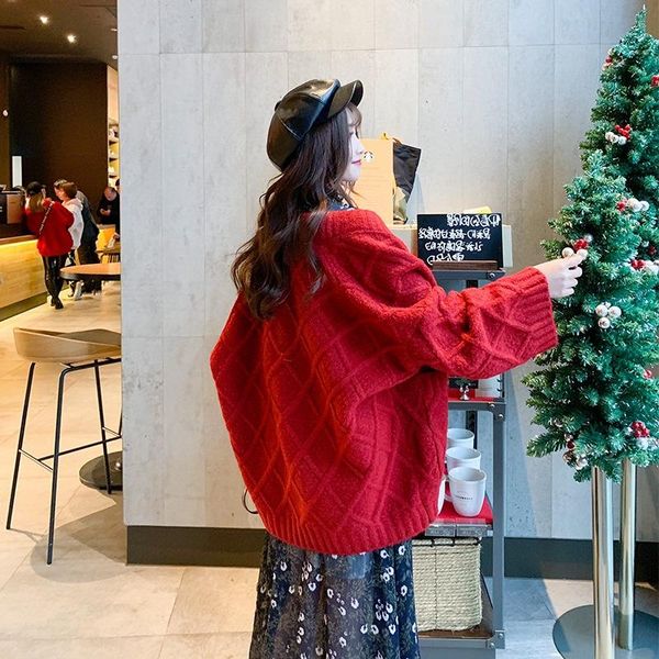 women's knits & tees very fairy net red sweater jacket cardigan 2021 spring and autumn lazy style thick tide y277, White
women's knits & tees very fairy net red sweater jacket cardigan 2021 spring and autumn lazy style thick tide y277, White