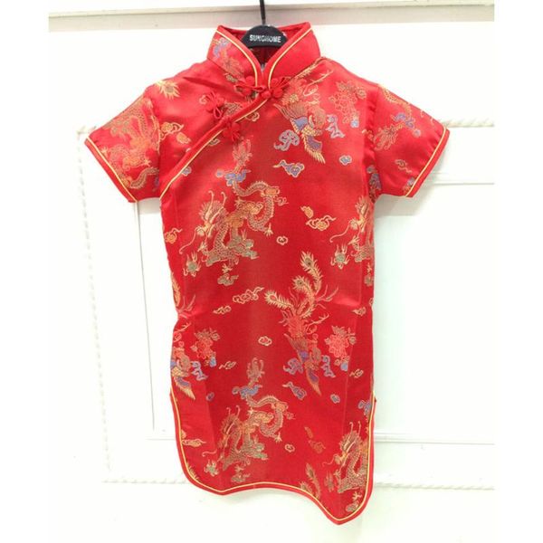ethnic clothing princess girls dress chinese traditional costumes cheongsams hanfu tight dragon&phoenix floral kids kimono satin, Red
ethnic clothing princess girls dress chinese traditional costumes cheongsams hanfu tight dragon&phoenix floral kids kimono satin, Red