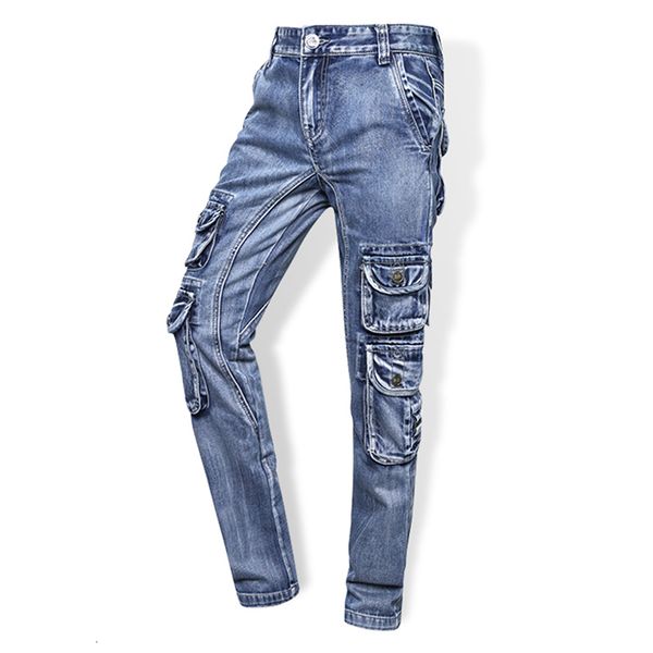 men's brand aboorun cargo multi pockets tactical denim pants male outdoor casual jeans h04x, Blue
men's brand aboorun cargo multi pockets tactical denim pants male outdoor casual jeans h04x, Blue