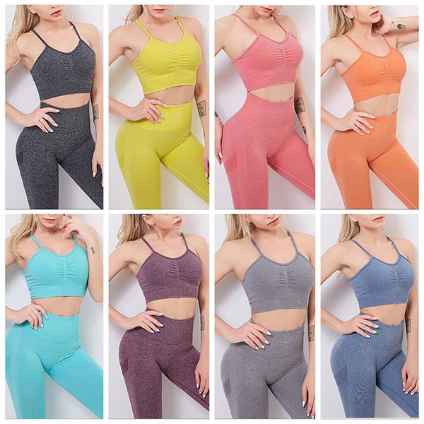 women's leggings women seamless bra sets high waist push up sport fitness suit female ankle knee length stretch pants leggins, Black
women's leggings women seamless bra sets high waist push up sport fitness suit female ankle knee length stretch pants leggins, Black
