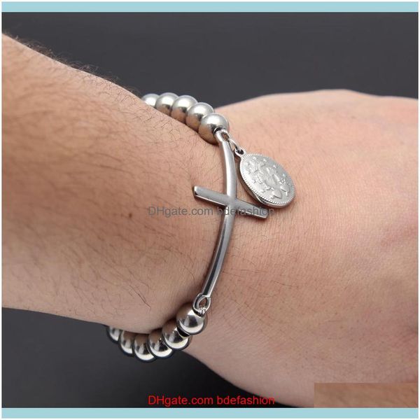 link, chain jewelryhip hop stainless steel gold bead bracelet with jesus cross pendant pulseras rosary bracelets fashion jewelry drop delive, Black
link, chain jewelryhip hop stainless steel gold bead bracelet with jesus cross pendant pulseras rosary bracelets fashion jewelry drop delive, Black