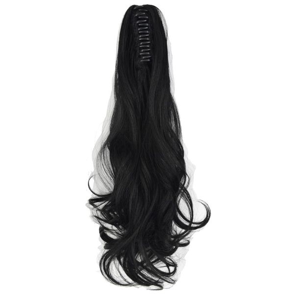 synthetic wigs eety heat resistant hair 140gr wavy claw clip in/on ponytail cp008, Black
synthetic wigs eety heat resistant hair 140gr wavy claw clip in/on ponytail cp008, Black