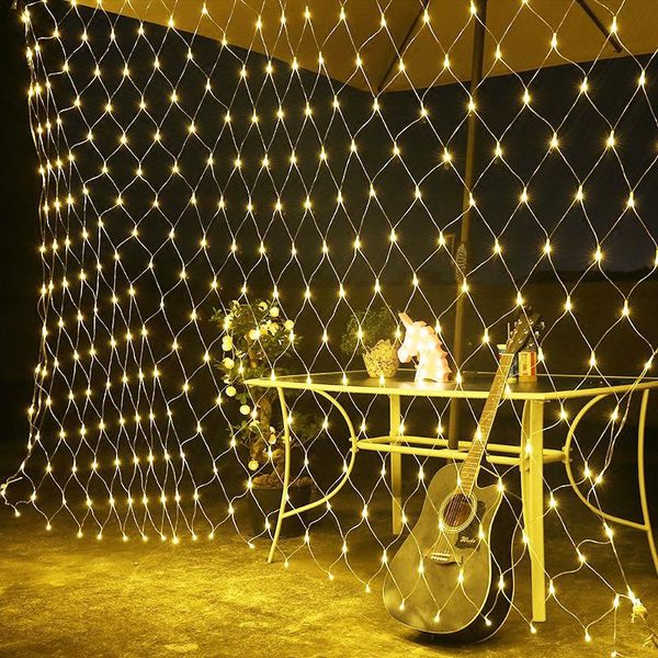 strings net string lights led garland curtain lamp for christmas decoration year party fairy outdoor 8 mode room home garden
strings net string lights led garland curtain lamp for christmas decoration year party fairy outdoor 8 mode room home garden