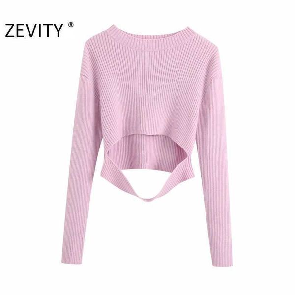zevity women fashion o neck long sleeve crop sweater chic female basic casual slim streetwear knitting pullover s386 210603, White;black
zevity women fashion o neck long sleeve crop sweater chic female basic casual slim streetwear knitting pullover s386 210603, White;black