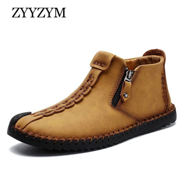 boots zyyzym men 2021 autumn winter zip handmade outdoor vintage style versatile ankle short man footwear, Black
boots zyyzym men 2021 autumn winter zip handmade outdoor vintage style versatile ankle short man footwear, Black