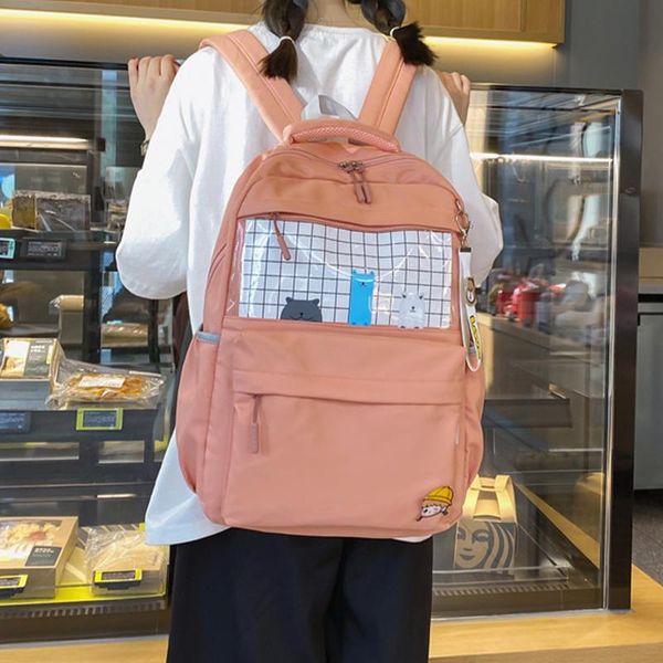 school bags cute girls schoolbag backpack for teenagers waterproof nylon casual ladies travel rucksack female student mochila
school bags cute girls schoolbag backpack for teenagers waterproof nylon casual ladies travel rucksack female student mochila