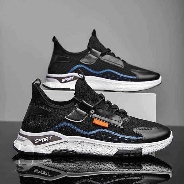 2021 autumn men's shoes fashion fly woven casual lace up shallow mouth breathable running, Black
2021 autumn men's shoes fashion fly woven casual lace up shallow mouth breathable running, Black