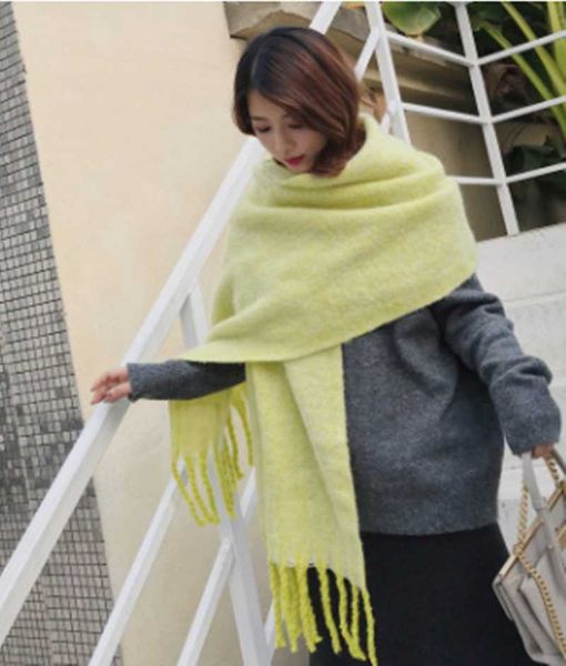 scarves est women autumn and winter korean ring yarn thickened scarf women's shawl all kinds of monochromatic neck, Blue;gray
scarves est women autumn and winter korean ring yarn thickened scarf women's shawl all kinds of monochromatic neck, Blue;gray