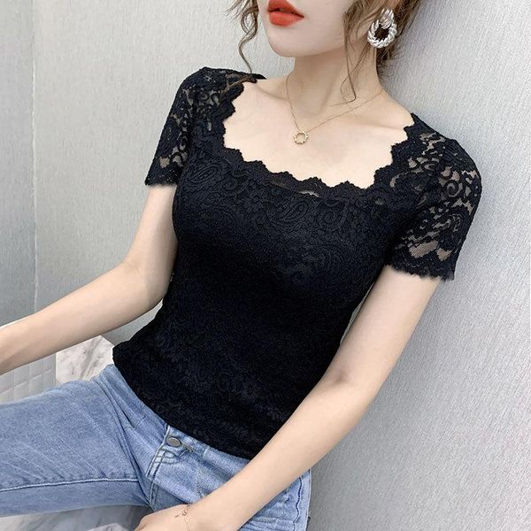 women's t-shirt cotton t shirt women 2021 fashion summer plus size embroidery lace shirts slim fit thin elegant tee female basic tshirt, White
women's t-shirt cotton t shirt women 2021 fashion summer plus size embroidery lace shirts slim fit thin elegant tee female basic tshirt, White