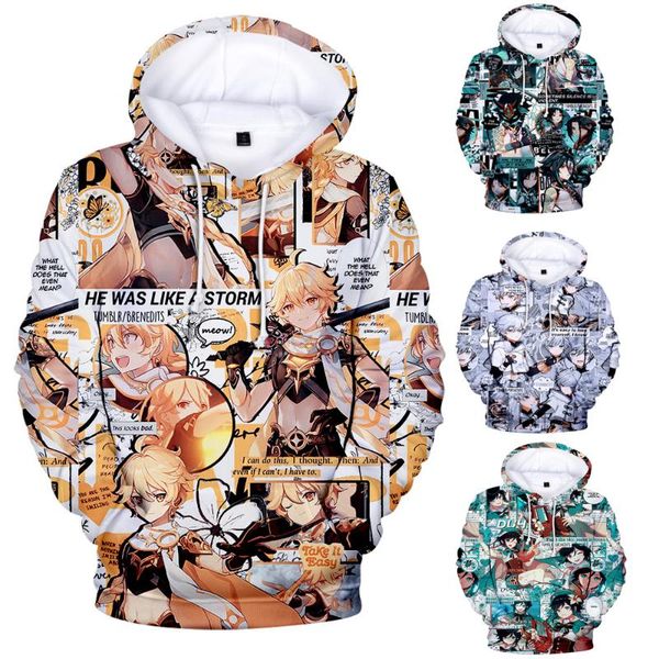 men's hoodies & sweatshirts 3d genshin impact men women autumn hip hop printing game hooded casual boys girls pullovers streetwear, Black
men's hoodies & sweatshirts 3d genshin impact men women autumn hip hop printing game hooded casual boys girls pullovers streetwear, Black