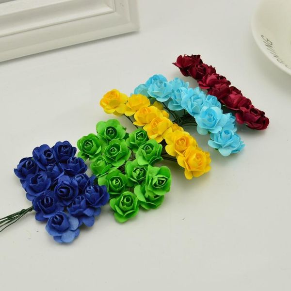 144pcs 1cm artificial paper flowers for wedding car fake roses used for decoration candy box diy wreath jllacv
144pcs 1cm artificial paper flowers for wedding car fake roses used for decoration candy box diy wreath jllacv