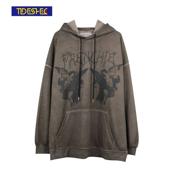 men hip hop sweatshirt hooded angel dark print hoodie streetwear harajuku pullover cotton fleece autumn 210918, White;black
men hip hop sweatshirt hooded angel dark print hoodie streetwear harajuku pullover cotton fleece autumn 210918, White;black