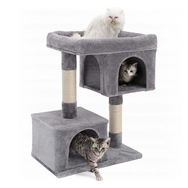 cat beds & furniture tree tower wood climbing jumping toy scratching cats climb house pet supplies playing training 
cat beds & furniture tree tower wood climbing jumping toy scratching cats climb house pet supplies playing training