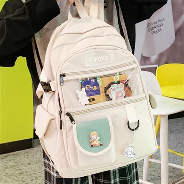 fashion college student cute backpack waterproof women high capacity female schoolbags kawaii men black cotton girl bag
fashion college student cute backpack waterproof women high capacity female schoolbags kawaii men black cotton girl bag