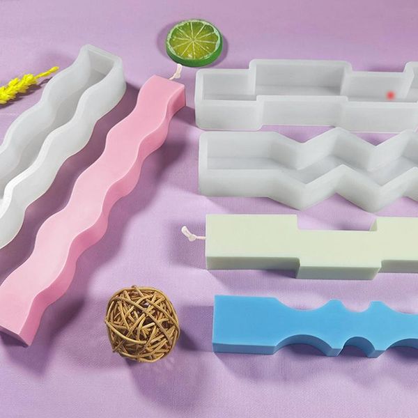 craft tools 1pc irregular shaped strip candle silicone mold european simple home decor baking resin
craft tools 1pc irregular shaped strip candle silicone mold european simple home decor baking resin