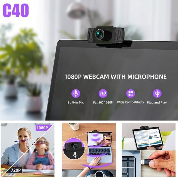 webcams c40 webcam for computer web camera hd pixel 1080p autofocus with microphone cam windows win7 8 10 vista android tv
webcams c40 webcam for computer web camera hd pixel 1080p autofocus with microphone cam windows win7 8 10 vista android tv