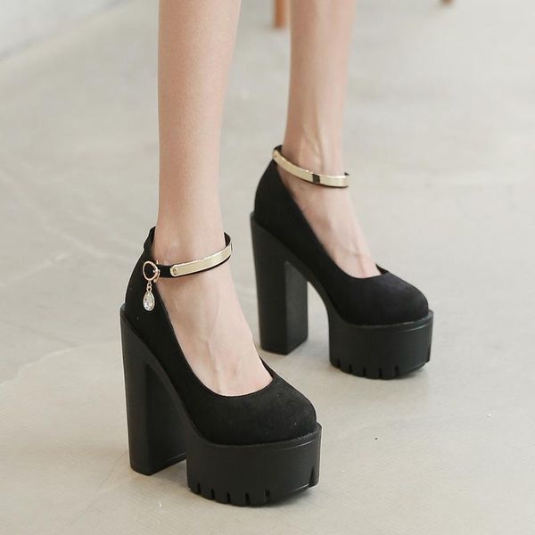 sandals preto branco women's shoes chunky heel waterproof platform high round toe single metal low-cut heels -xn, Black
sandals preto branco women's shoes chunky heel waterproof platform high round toe single metal low-cut heels -xn, Black