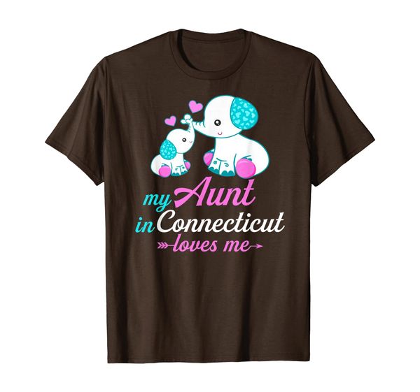 My Aunt in Connecticut Loves Me - Cute Elephant Gift T-Shirt, Mainly pictures
My Aunt in Connecticut Loves Me - Cute Elephant Gift T-Shirt, Mainly pictures