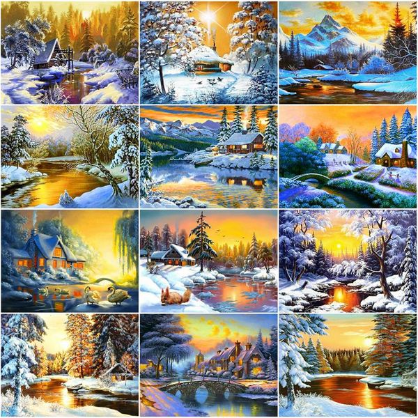 diamond painting evershine full square round tree cross stitch embroidery winter landscape mosaic rhinestones art
diamond painting evershine full square round tree cross stitch embroidery winter landscape mosaic rhinestones art