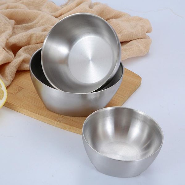 bowls 304 stainless steel bowl double insulated household utensils instant noodles metal snack bowl(small)
bowls 304 stainless steel bowl double insulated household utensils instant noodles metal snack bowl(small)